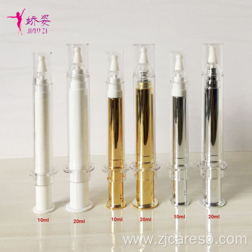 Straight Cosmetic Syringe Airless Bottle for Eye Essence